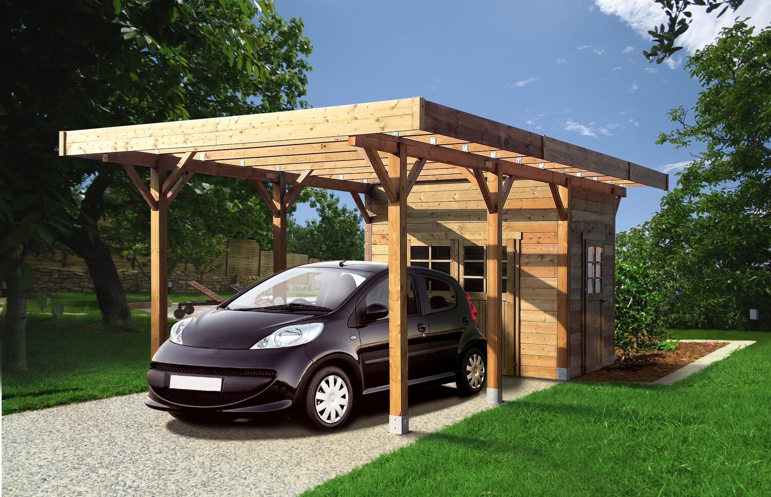 Carport 3064 x 6994 mm