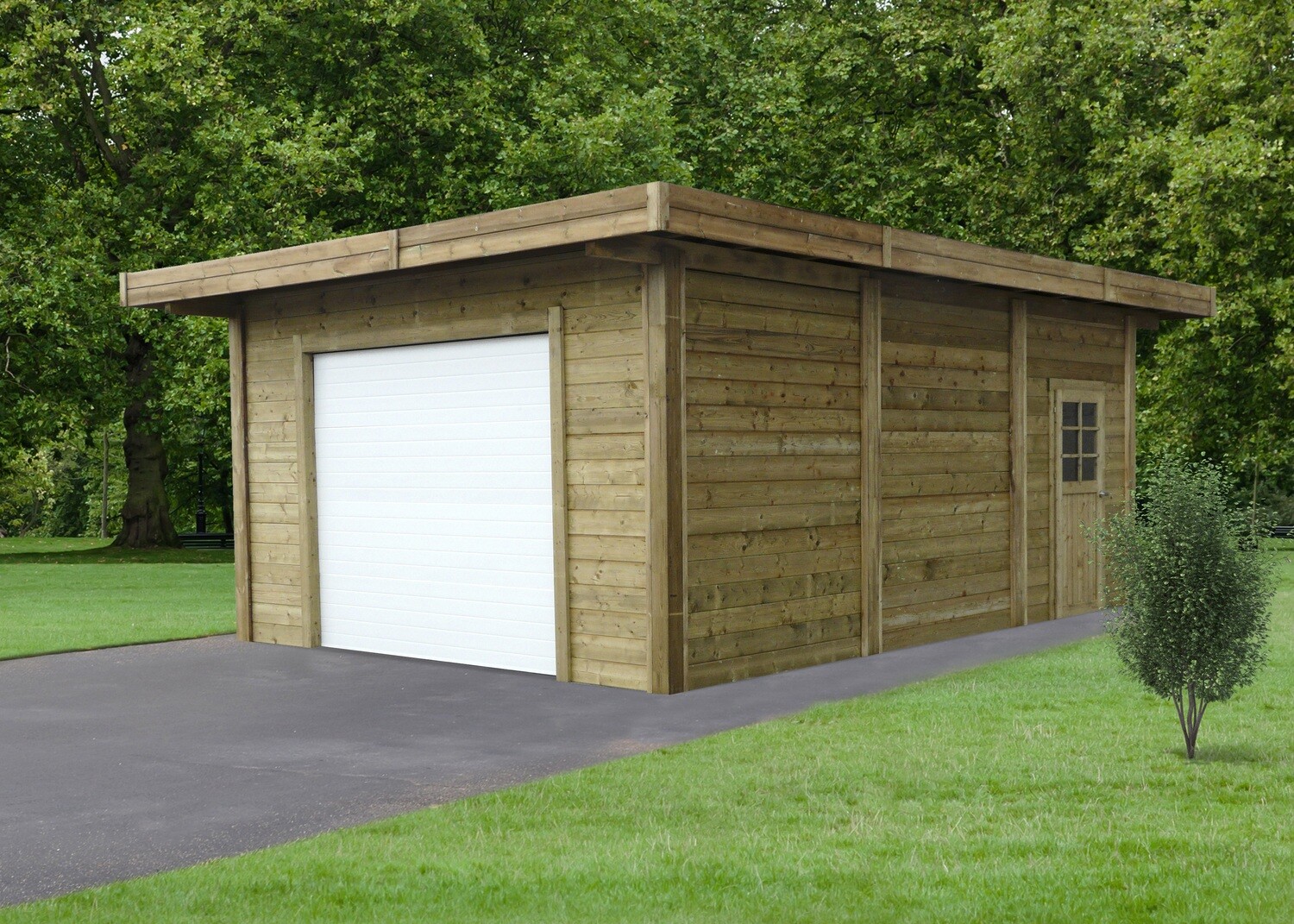 Carport garage 5064 x 6994 mm