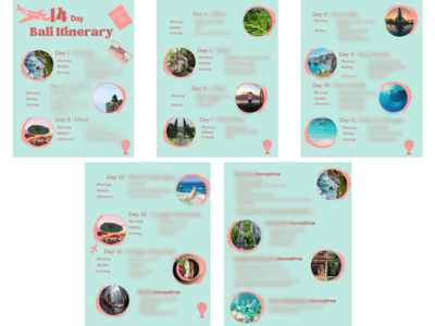 14-Day Bali Itinerary + google map link