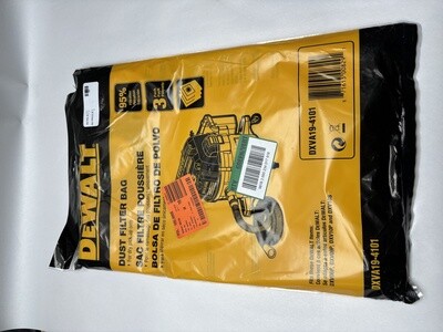 DXVA19-4101 Dewalt Shopvac Bags