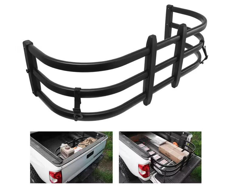 Vevor Truck Bed Extender Aluminum Retractable Tailgate Extender 55.5 in. to 68 in. Fits for Ford Super Duty, F150, Dodge Ram KCCKZKLHJ000IEJ4NV0