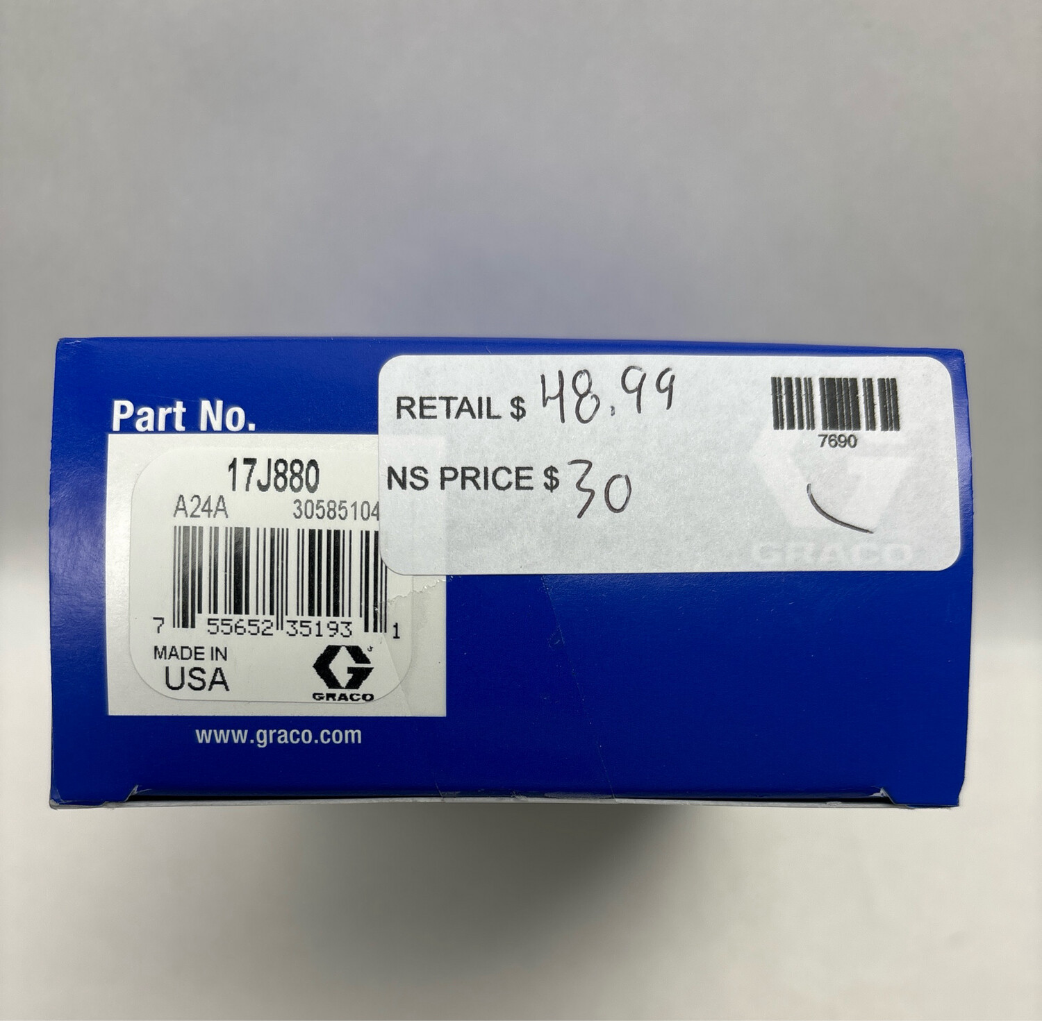 Graco Magnum ProX Outlet Valve Replacement Kit 2 Pieces 17J880