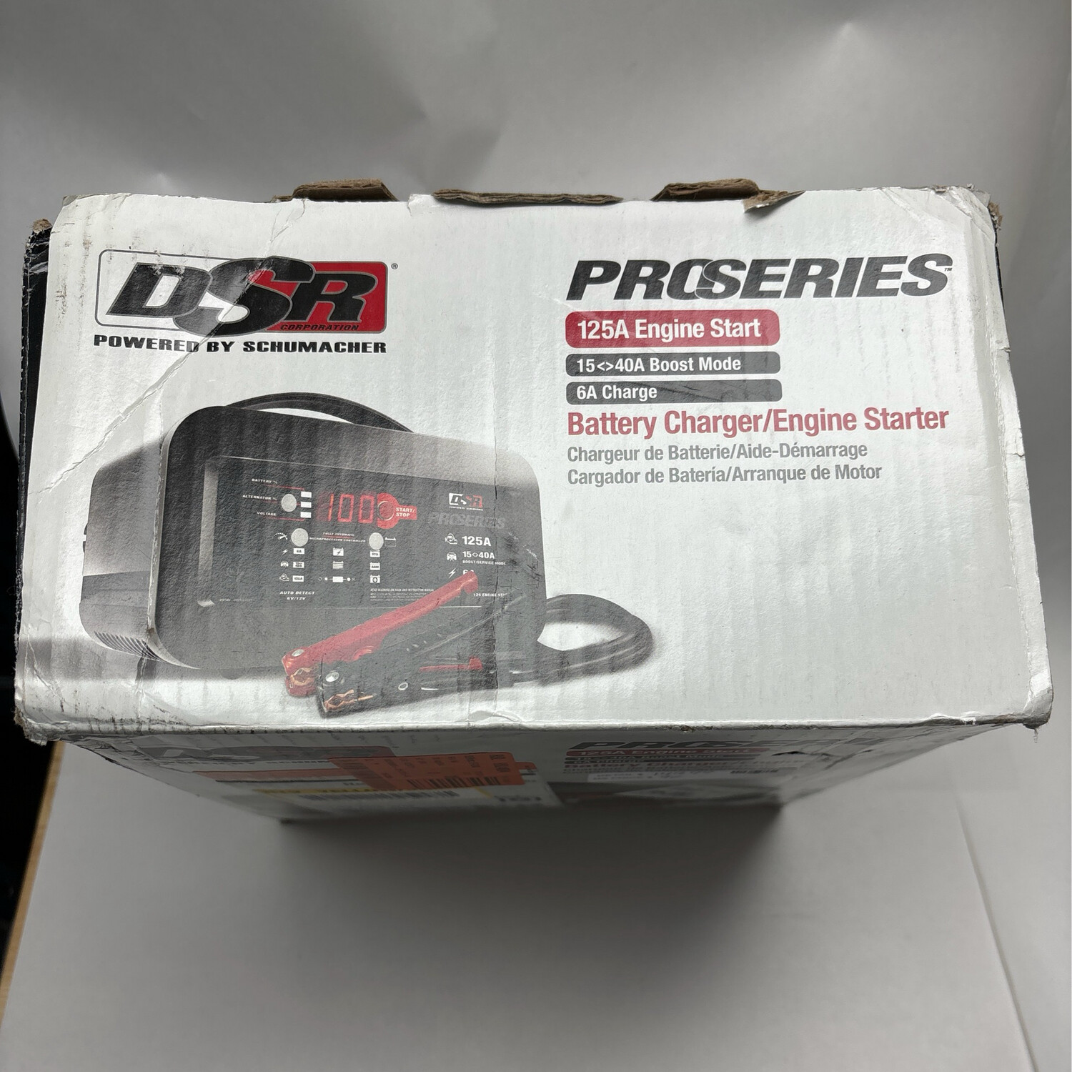 Schumacher Schumacher DSR ProSeries 125-Amp 6-Volt/12-Volt Jump Starter and Battery Charger DSR145