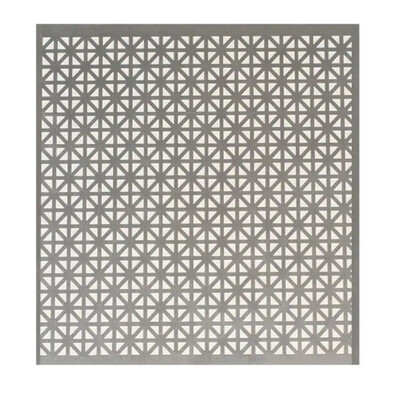 M-D Building Products 12 in. x 24 in. Union Jack Aluminum Sheet in Silver 56008