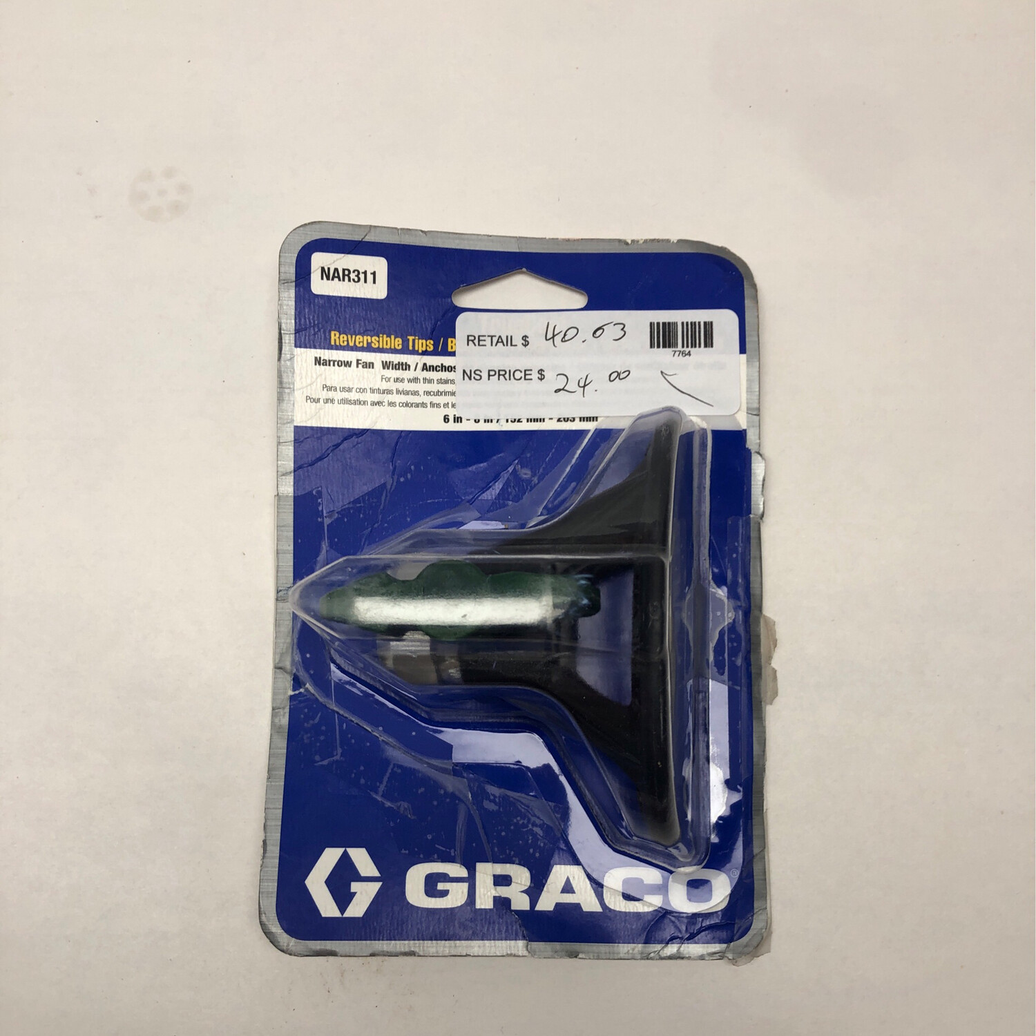 Graco TrueCoat Narrow 311 6.5 in. Tip Nar311