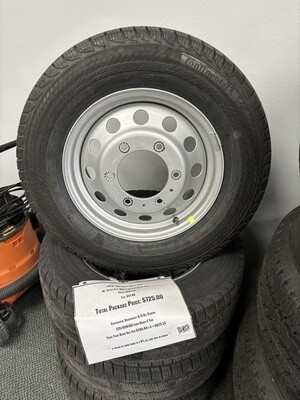 16&quot; 2020+ Ford Transit 6 Lug Takeoff Wheels W/ Tires 19334