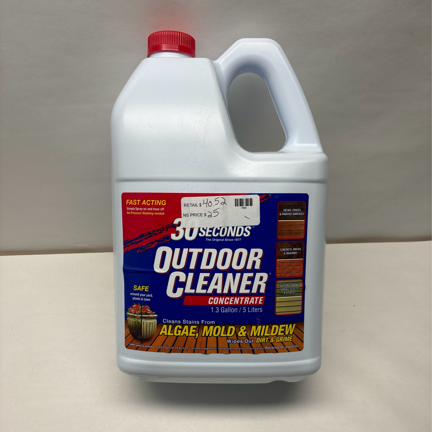 30 Seconds Outdoor Cleaner Concentrate 1.3 GAL