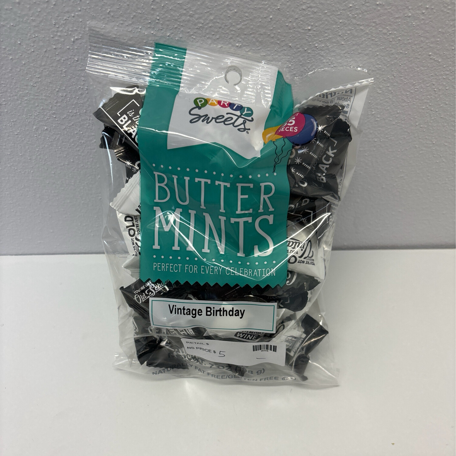 Vintage Birthday Butter Mints