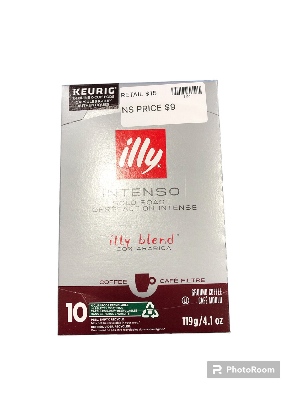 Illy Intense Bold Roast Coffee K-Cups 10PK