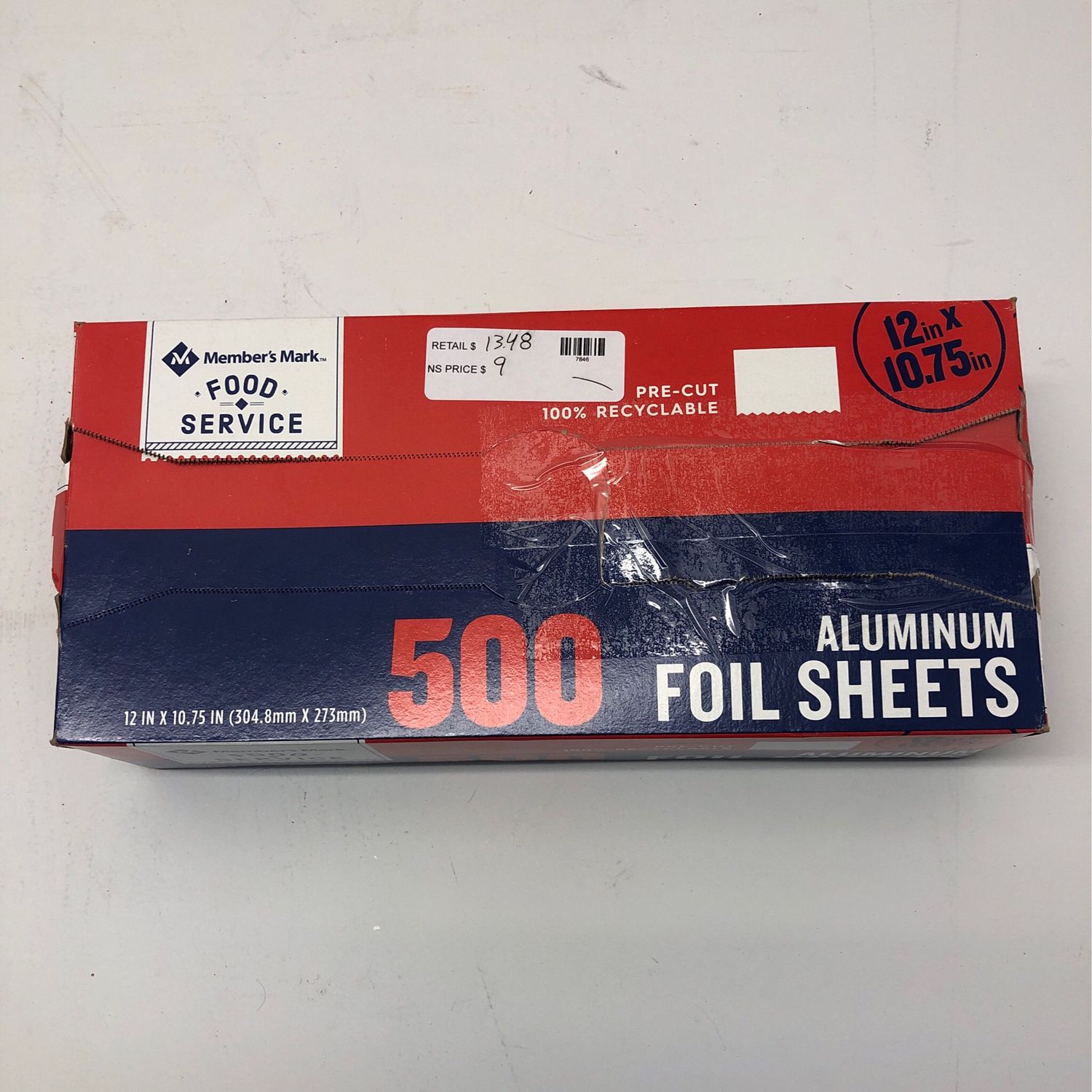 Members Mark 500 Aluminum Foil Sheets