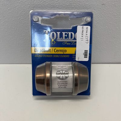 Toledo Single Cylinder Antique Copper Deadbolt  CV1800-US11