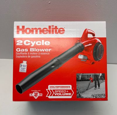 Homelite 150 MPH 400 CFM 2-Cycle Handheld Gas Leaf Blower UT09526