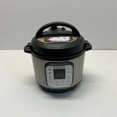 Instant Pot 3 qt. Duo Stainless Steel Electric Pressure Cooker, V5 110-0043-01
