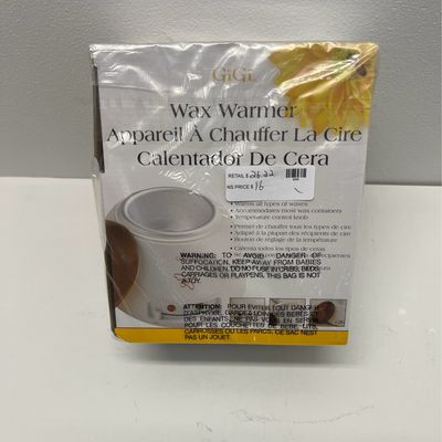 GiGi Multi-Purpose Hair Removal Wax Warmer, Multi-Formula Warmer with Adjustable Temperature Control, 14 oz.