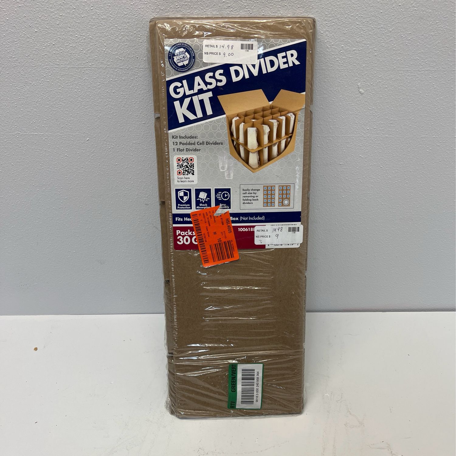 Glass Divider Moving Kit (2-Pack)