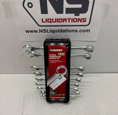 Husky Metric Combination Wrench Set (10-Piece) HCW10PCMM-05