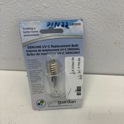 GermGuardian UV-C Replacement Bulb for GG1000/1100 Air Sanitizers LB1000