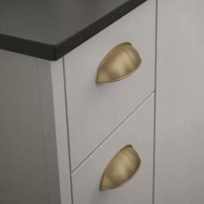 Liberty Dual Mount 2-1/2 or 3 in. (64/76 mm) Champagne Bronze Cabinet Drawer Cup Pull PN1053C-CZ-CP