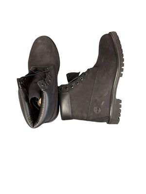 Timberland Premium 6in Waterproof Boot Black Nubuck