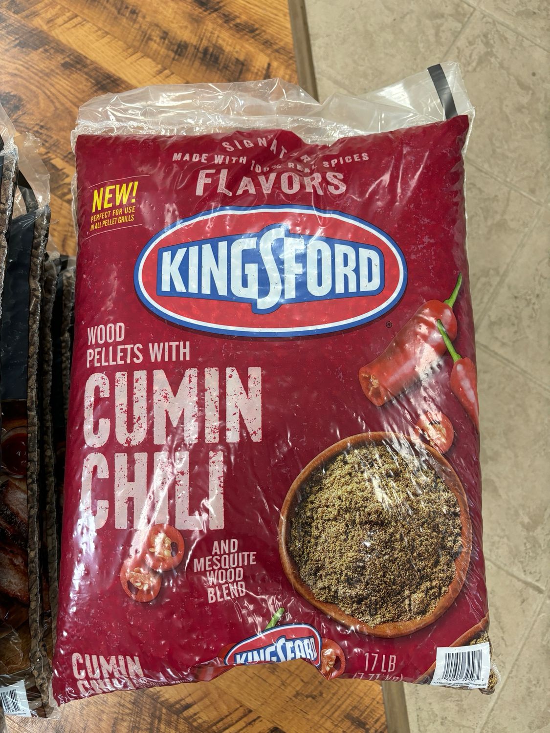 Kingsford 17 lbs.  Signature Flavor Smoker Smoking Pellets, Flavor: Chili Cumin
