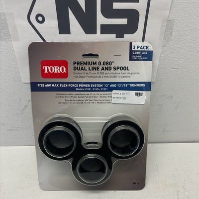 Toro 3-Pack 0.080-in x 30-ft Spooled Trimmer Line 88616