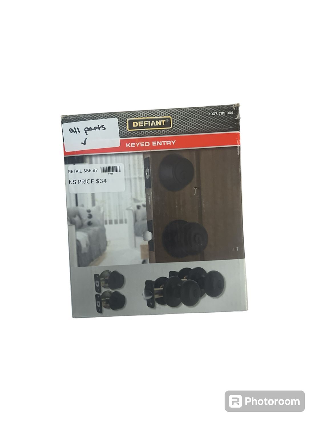 Defiant Hartford Matte Black Single Cylinder Project Pack 32BGX9D1BD.