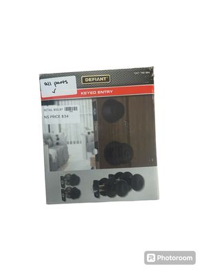 Defiant Hartford Matte Black Single Cylinder Project Pack 32BGX9D1BD.