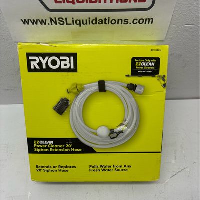 Ryobi EZClean Power Cleaner 20 ft. Pressure Washer Hose RY3112EH