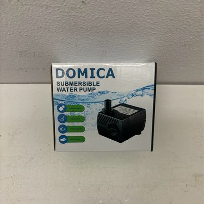 Domica (80GPH 4W) Mini Submersible Water Pump for Pond, Aquariums, Fish Tank, Hydroponics, Tabletop Fountain, Pet Fountain, Indoor or Outdoor Fountain Pump