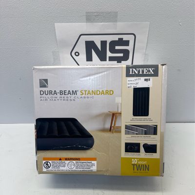 Intex Dura-Beam Standard Pillow Rest Classic Air Mattress Series with Internal Pump