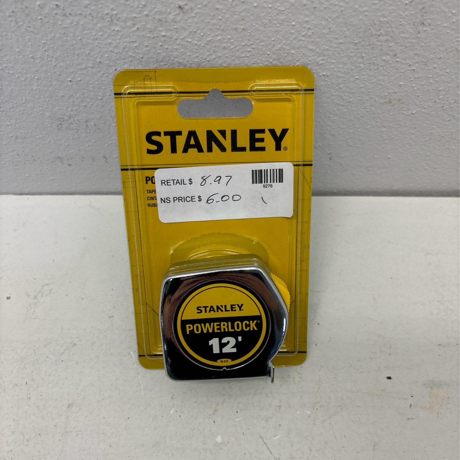 Stanley Powerlock 12 ft. x 3/4 in. Tape Measure 33-312L