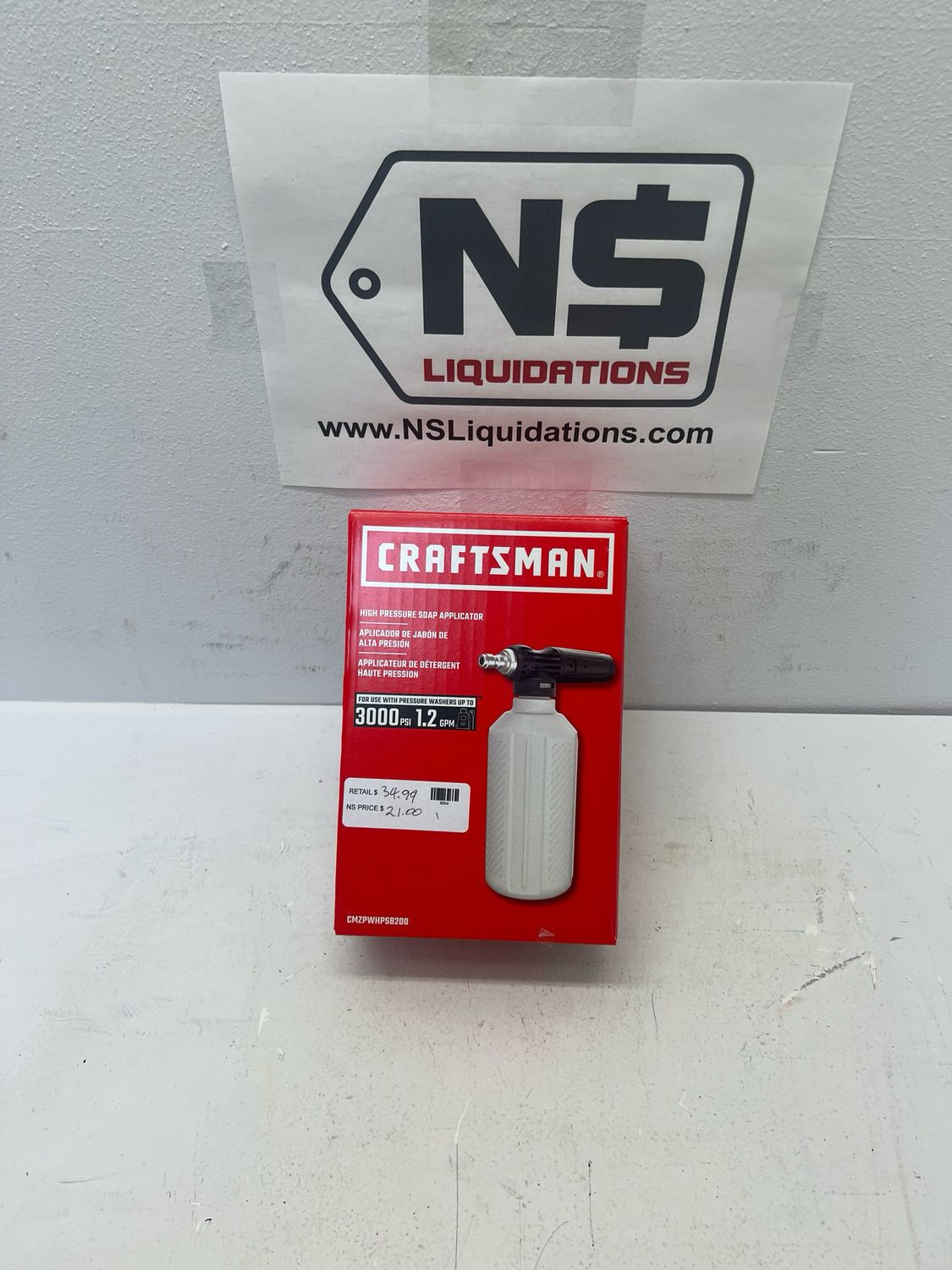CRAFTSMAN High Pressure Washer Soap Applicator (CMZPWHPSB200)