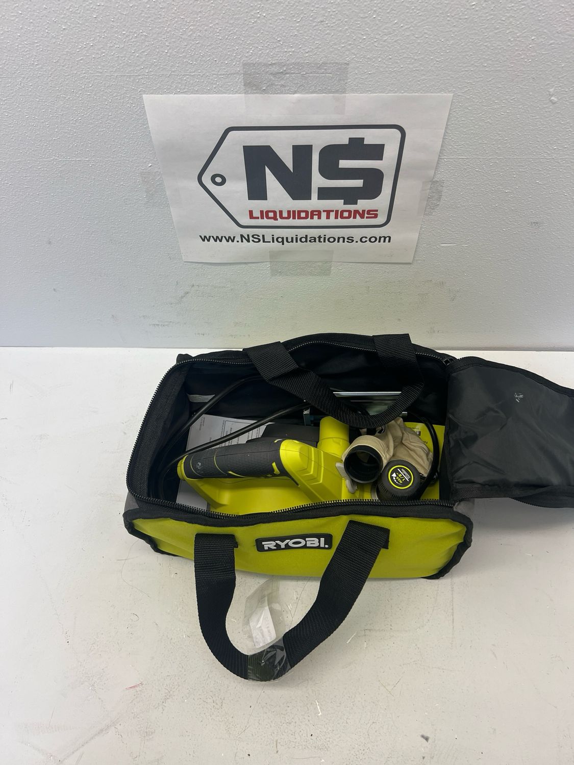 Ryobi 6 Amp Corded 3-1/4 in. Hand Planer with Dust Bag HPL52K.