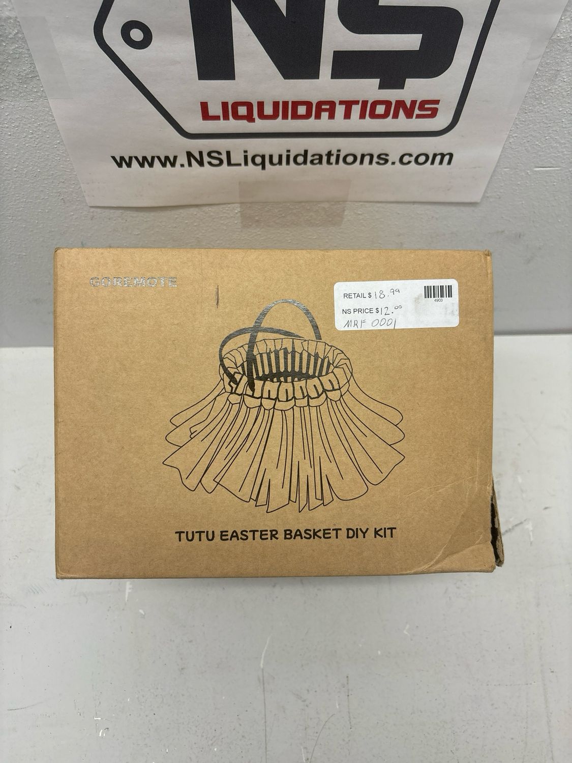 Goremote Tutu Easter Basket DIY Kit