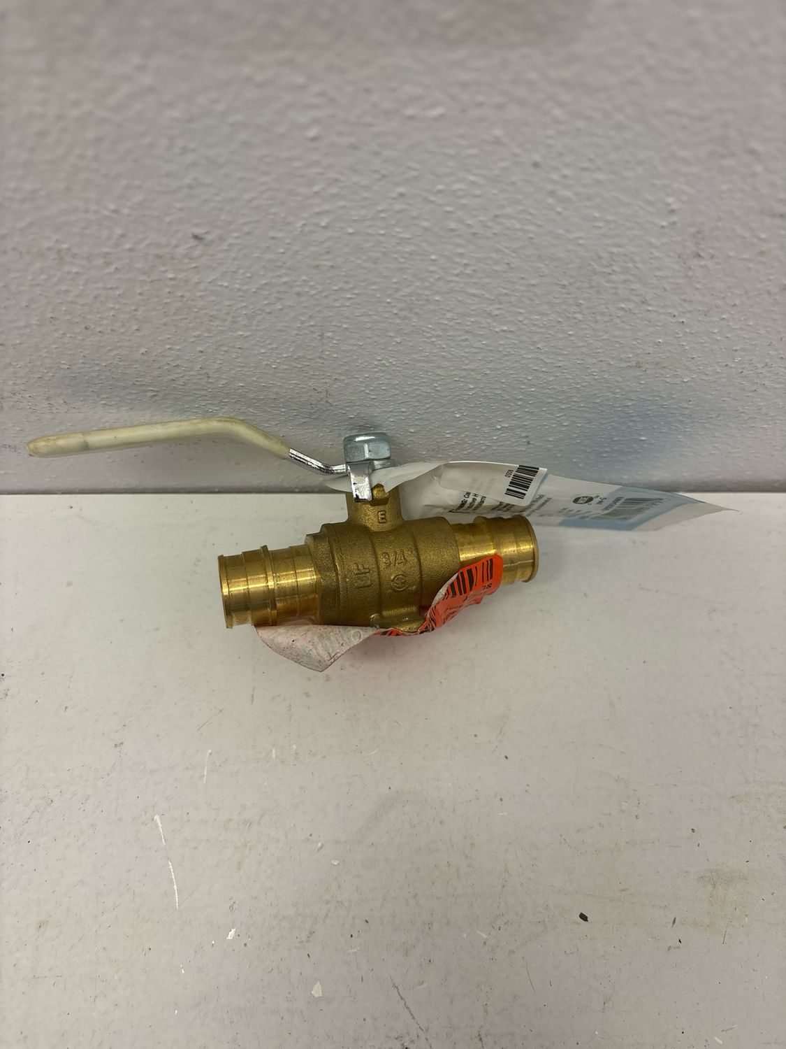 Apollo 3/4 in. Brass PEX-A Barb Ball Valve with Drain and Mounting Pad EPXV34WD