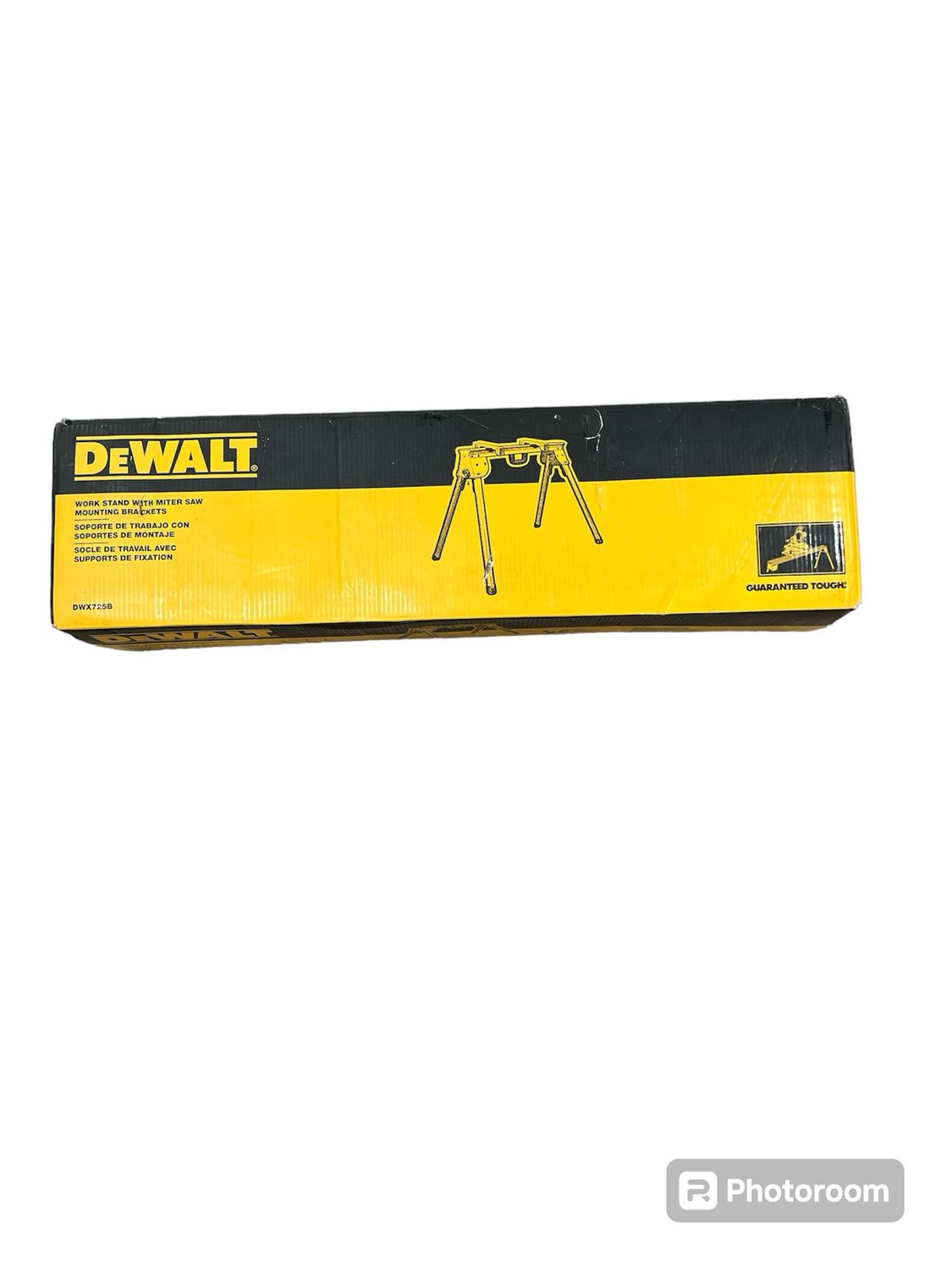 Dewalt 15.4 lbs. Heavy Duty Work Stand with Miter Saw Mounting Brackets DWX725B