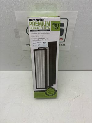 Durabasics HEPA Filters Compatible with Alen T500-2 Pack