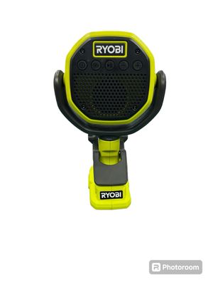 Ryobi ONE+ 18V Cordless VERSE Clamp Speaker (Tool Only) PCL615