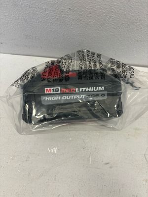 Milwaukee M18 18-Volt Lithium-Ion High Output Battery Pack 6.0Ah 48-11-1865 . . .