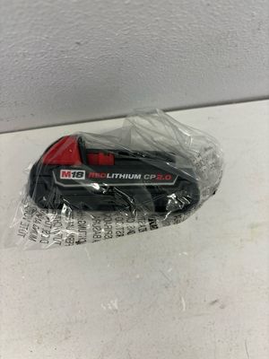 Milwaukee M18 18-Volt 2.0 Ah Lithium-Ion Compact Battery 48-11-1820 . .