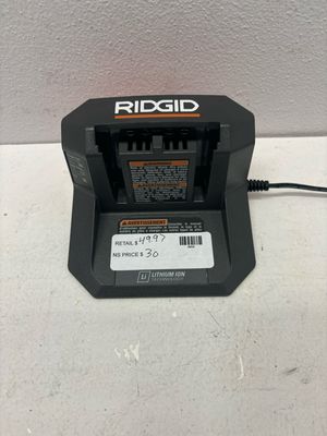 Ridgid 18V Lithium-Ion Charger R86093 ..