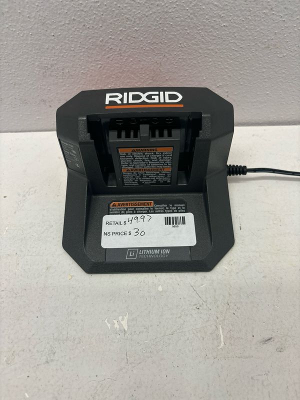 Ridgid 18V Lithium Ion Charger R86093