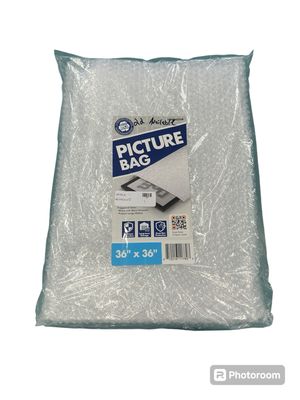 Pratt Retail Specialties 3/16 in. Bubble Picture Bag BUBPICBAG