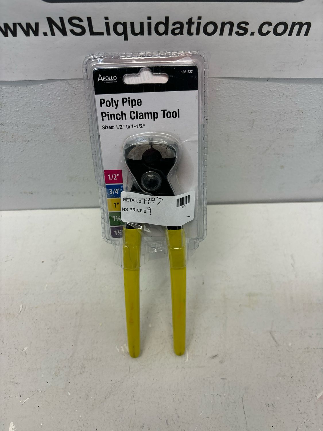 Apollo Poly Pipe Pinch Clamp Tool POLYPTK .
