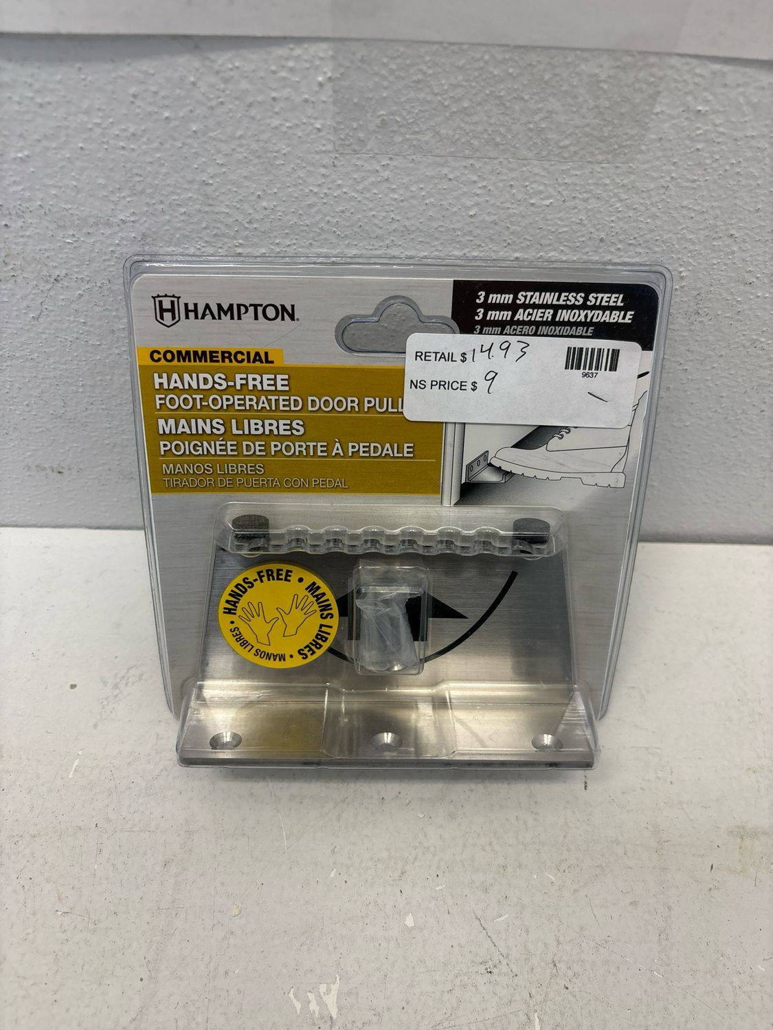 Hampton Hands Free Foot Door Opener 4120-630