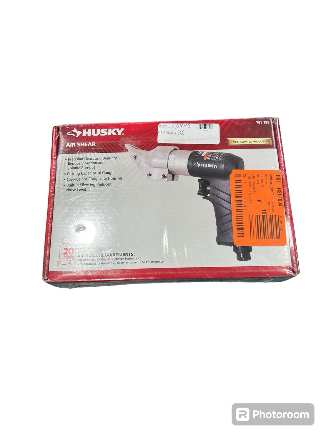 Husky Air Shear H4350