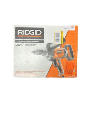 Ridgid 9 Amp Corded 1 2 in. Spade Handle Mud Mixer R7122