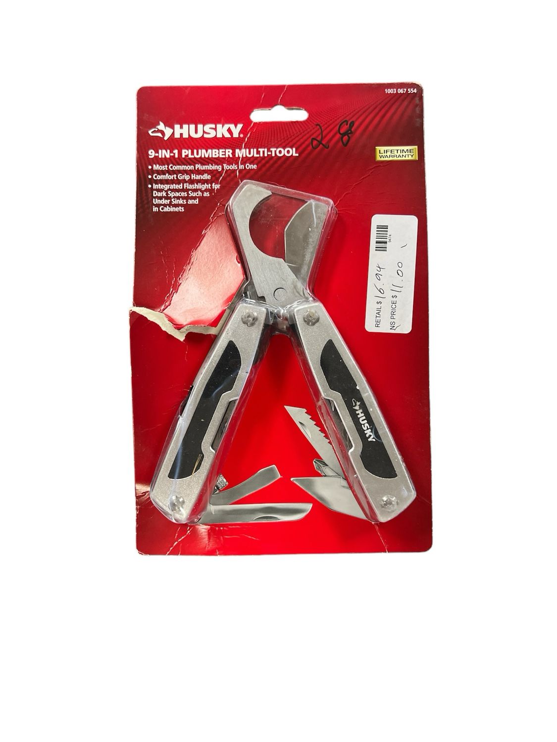 Husky 9-in-1 Plumber Multi-Tool 1003 067 554