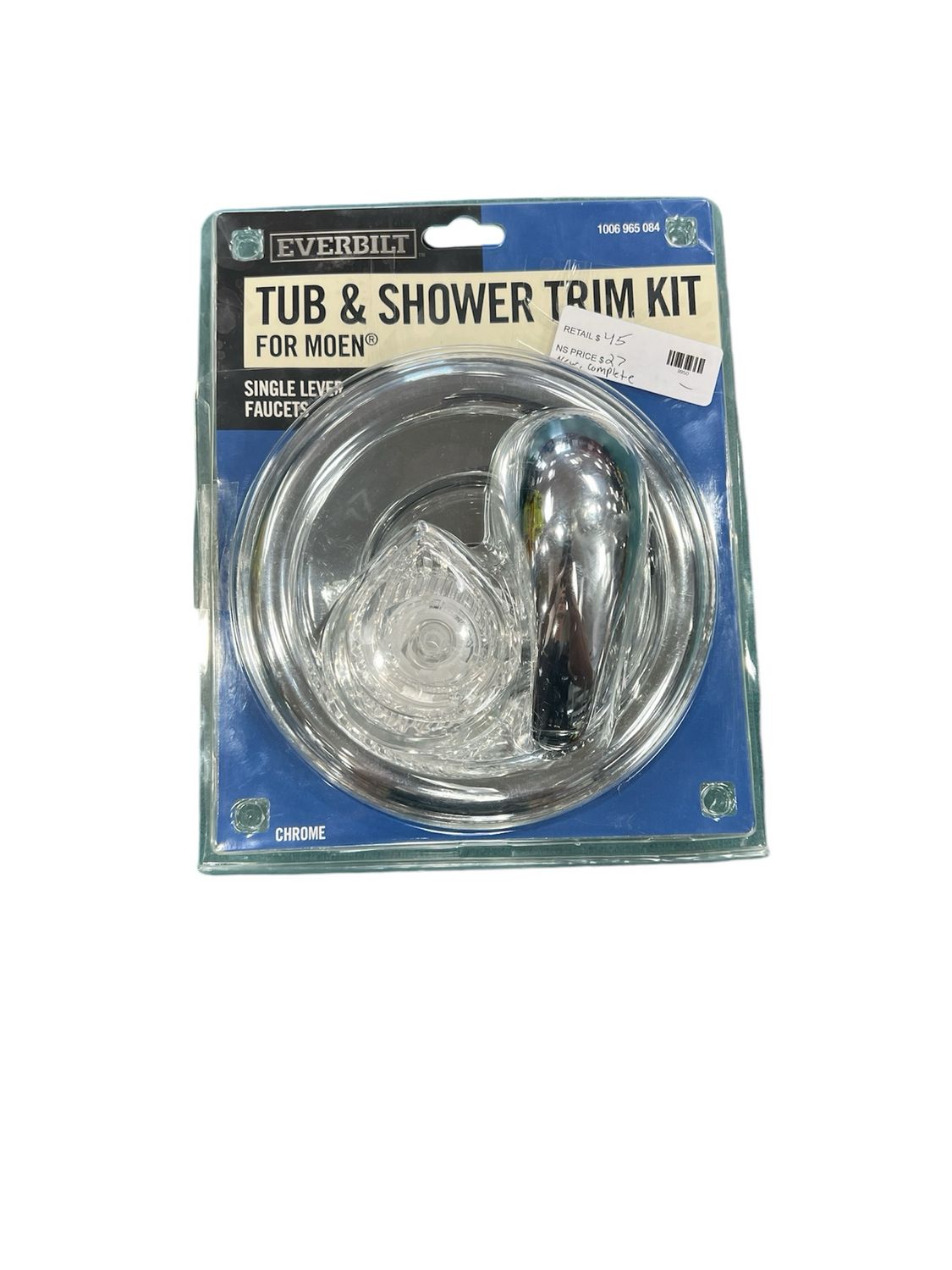 Everbilt Single Handle Shower and Tub Faucet Trim Kit for Moen 69328