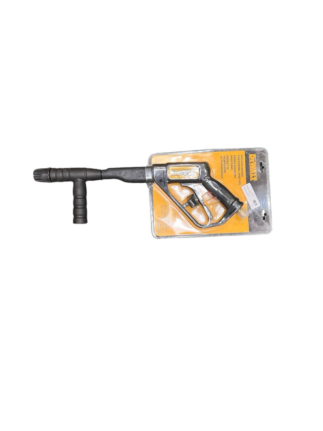 DEWALT Spray Gun with Side Assist Handle, M22 Connections for Cold Water 4500 PSI Pressure Washer, QC Adapter Included DXPA45SG .